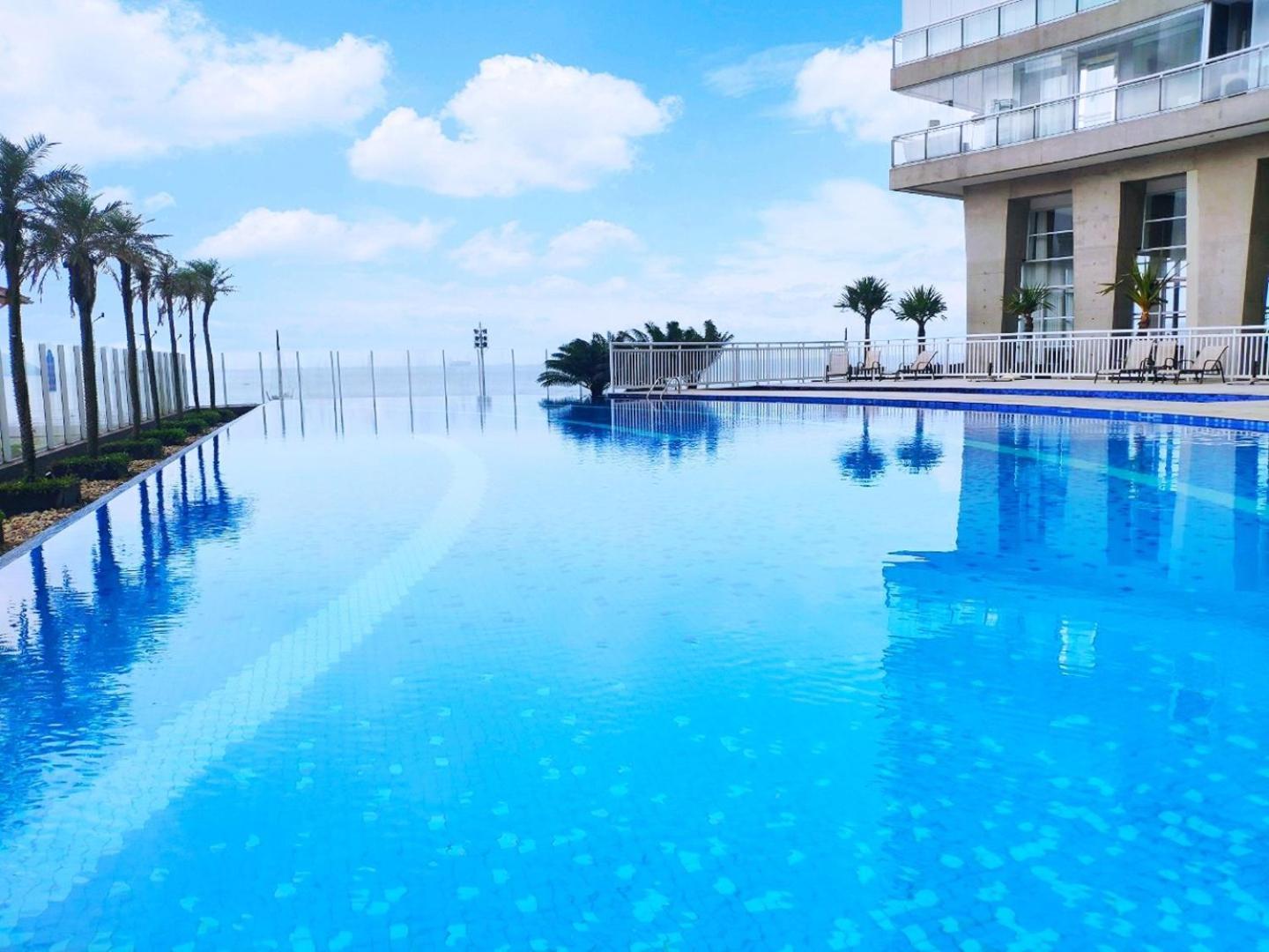 Book Santos - Unlimited 3202 - 2 Quartos Alto Padrao Vista Mar Luaran gambar