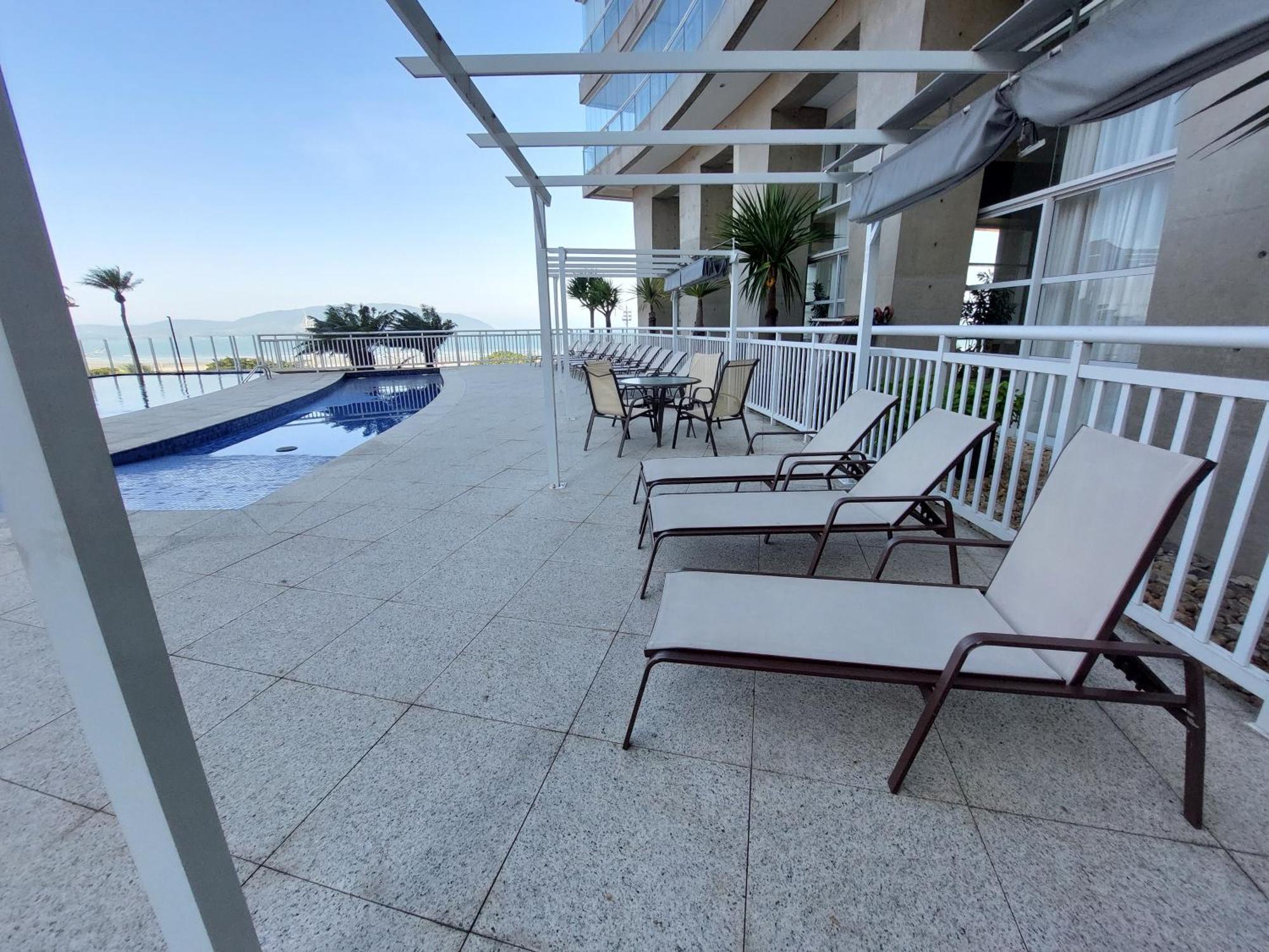 Book Santos - Unlimited 3202 - 2 Quartos Alto Padrao Vista Mar Luaran gambar