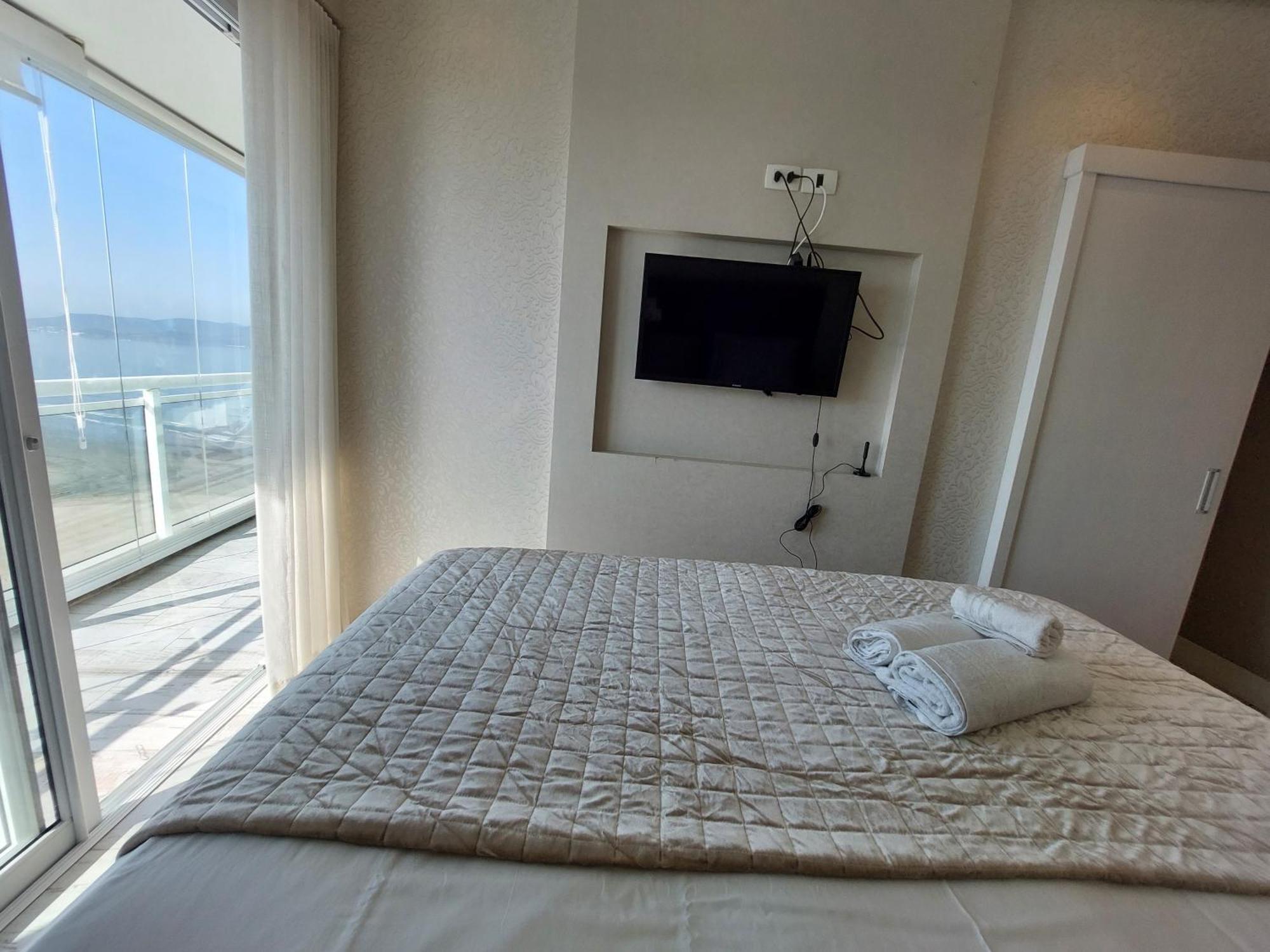 Book Santos - Unlimited 3202 - 2 Quartos Alto Padrao Vista Mar Luaran gambar