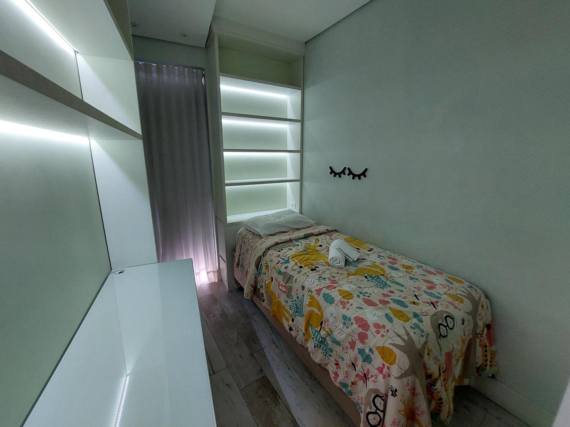 Book Santos - Unlimited 3202 - 2 Quartos Alto Padrao Vista Mar Luaran gambar