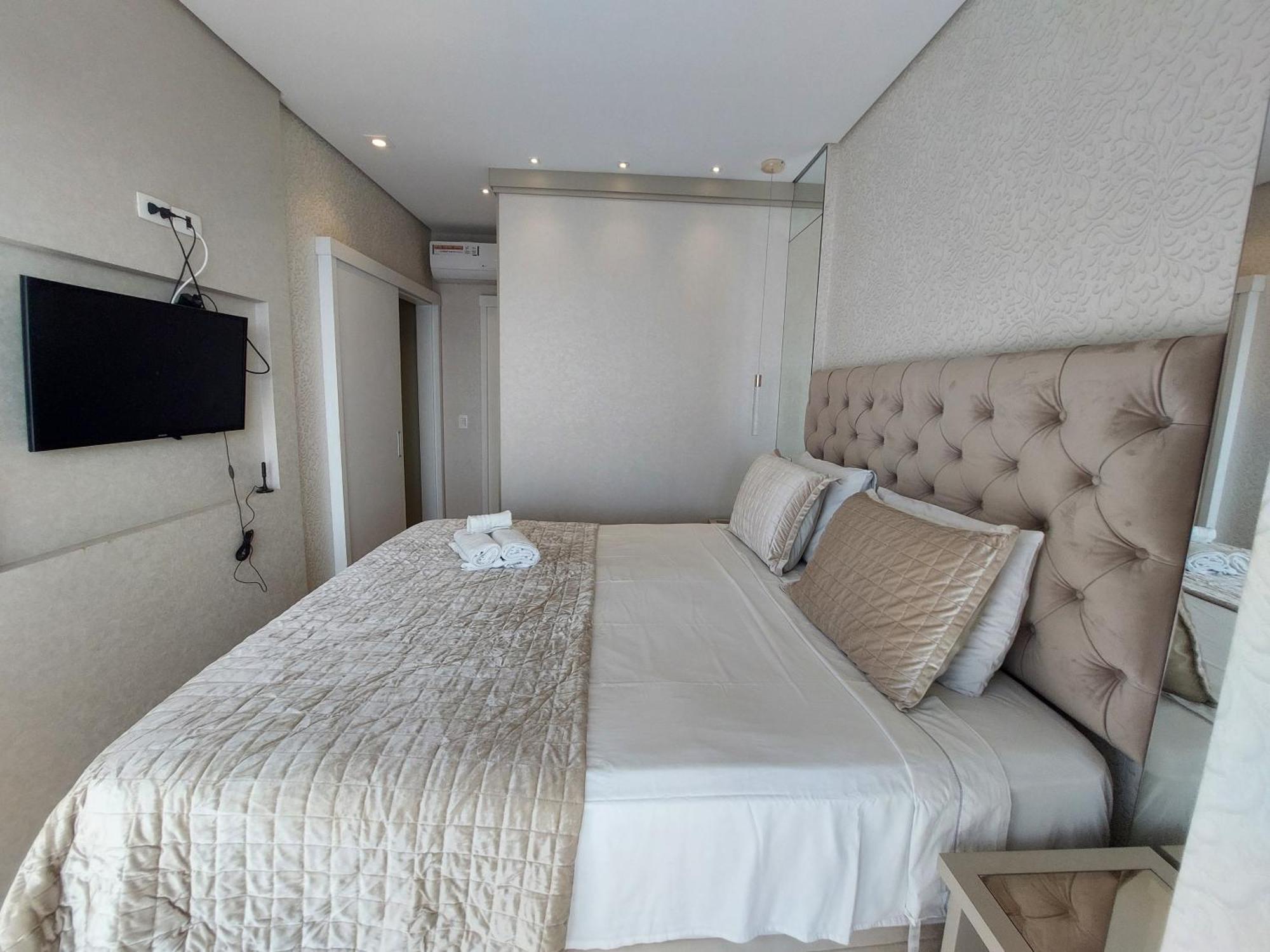 Book Santos - Unlimited 3202 - 2 Quartos Alto Padrao Vista Mar Luaran gambar