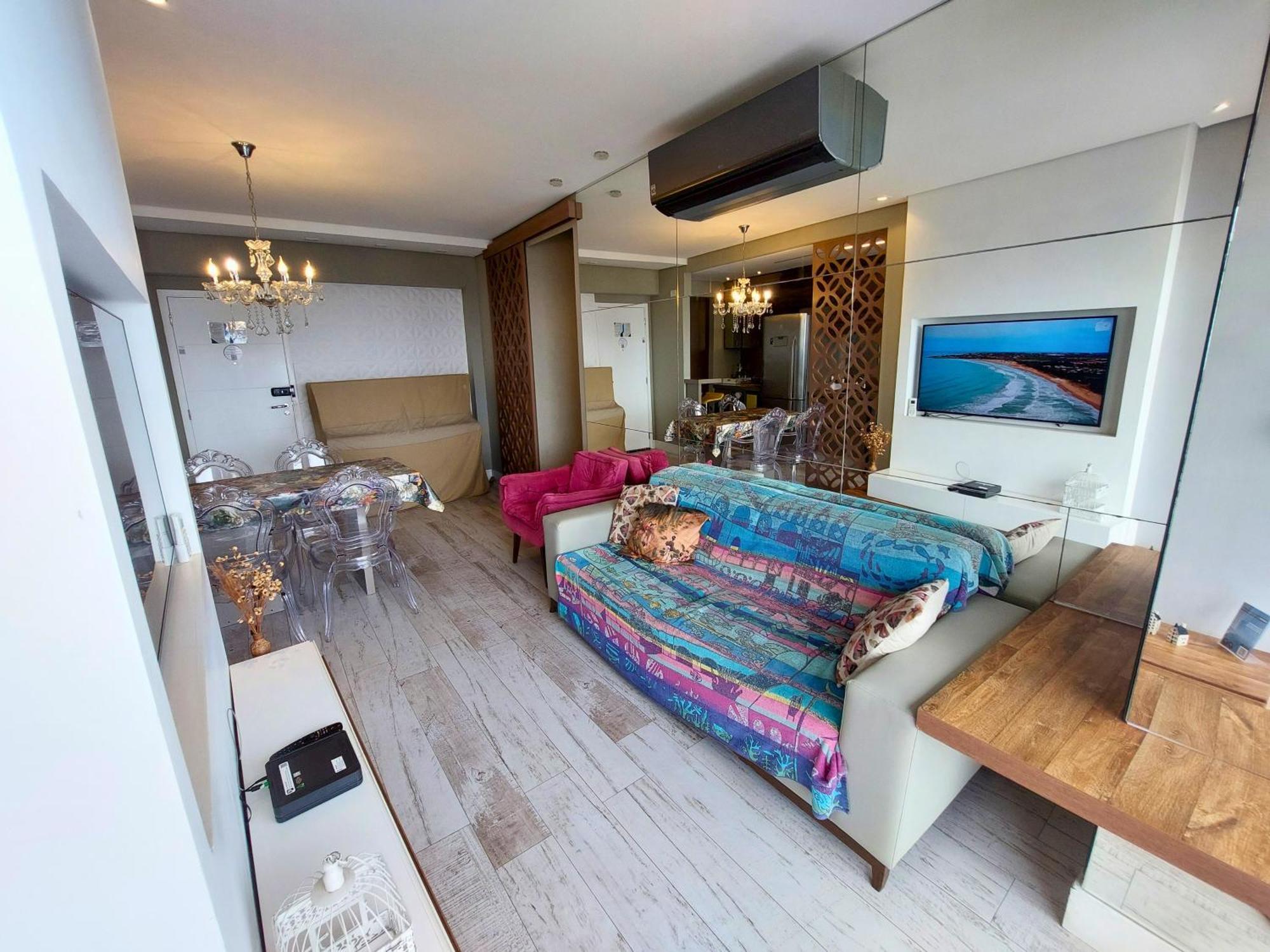 Book Santos - Unlimited 3202 - 2 Quartos Alto Padrao Vista Mar Luaran gambar